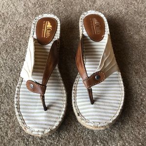Brand new, never worn sandals
